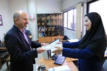 مراسم تجلیل از کارکنان معاونت آموزشی